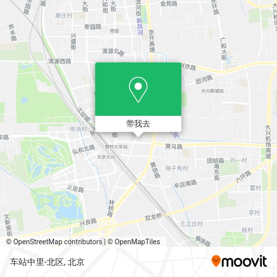车站中里-北区地图