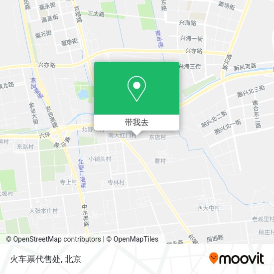 火车票代售处地图