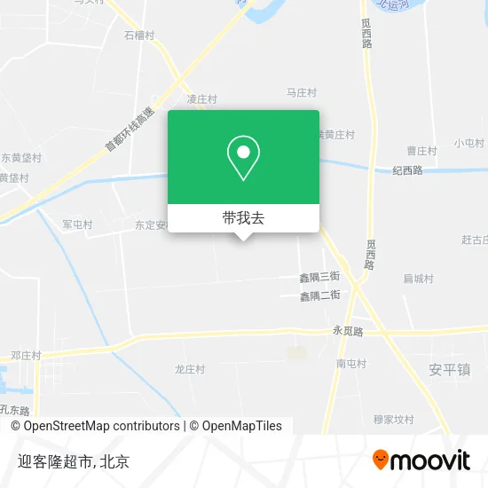 迎客隆超市地图