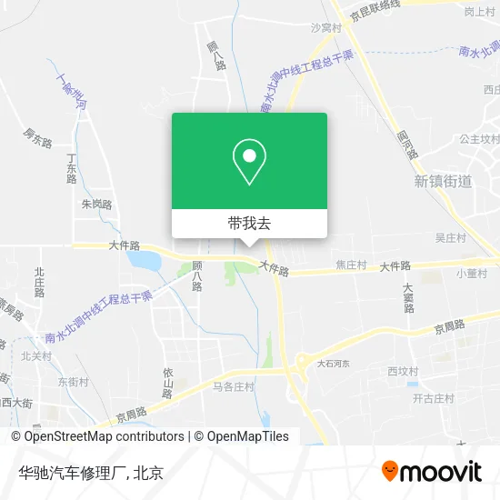 华驰汽车修理厂地图