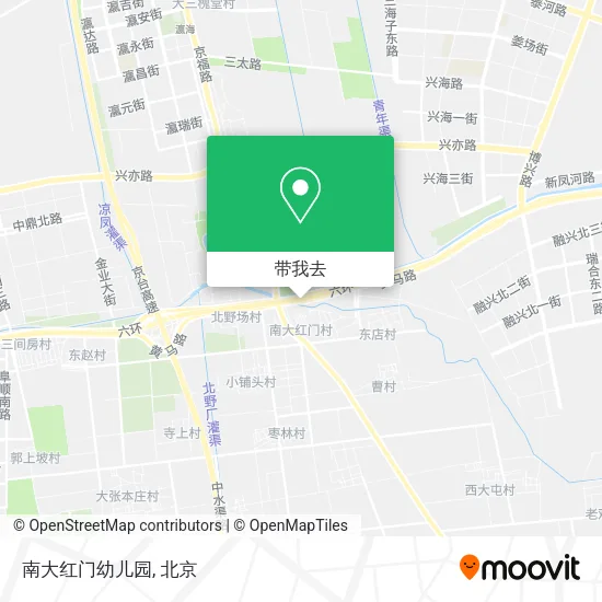 南大红门幼儿园地图