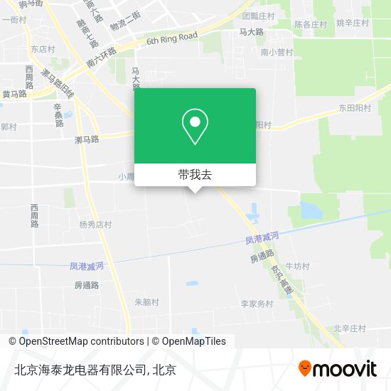 北京海泰龙电器有限公司地图