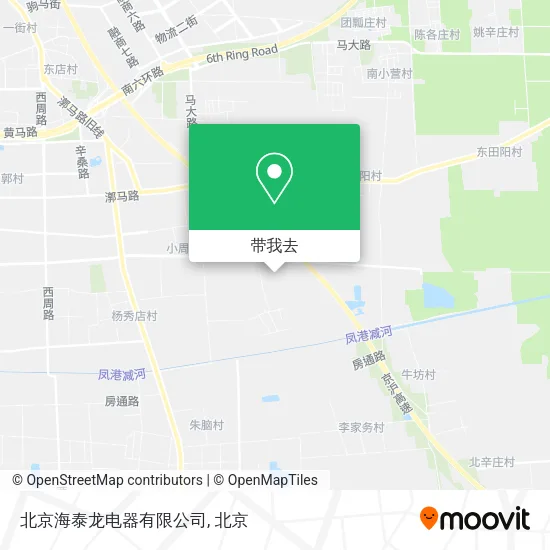 北京海泰龙电器有限公司地图