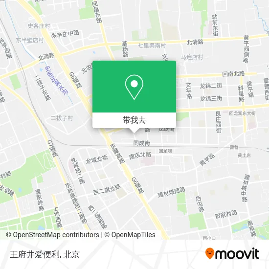 王府井爱便利地图