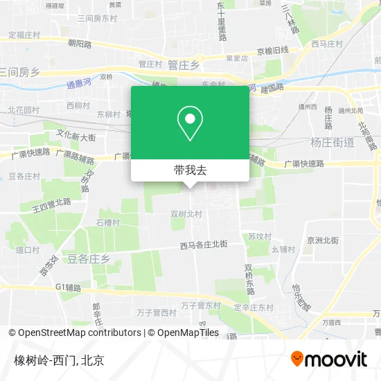 橡树岭-西门地图