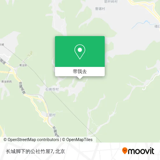 长城脚下的公社竹屋7地图