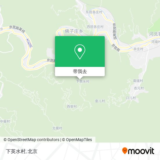 下英水村地图