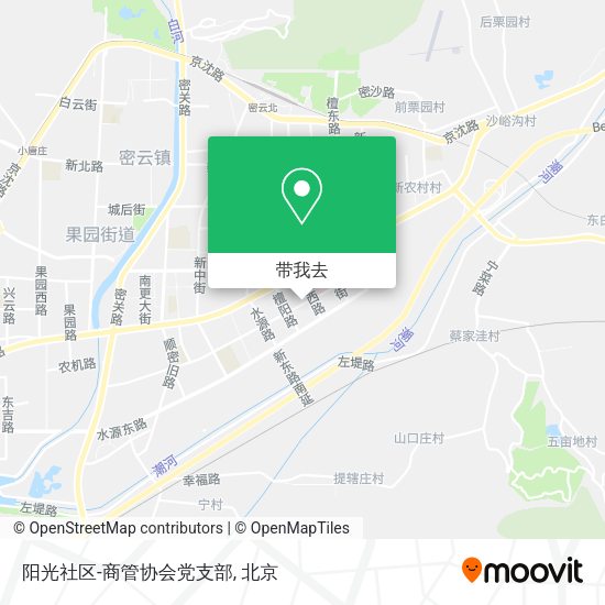 阳光社区-商管协会党支部地图