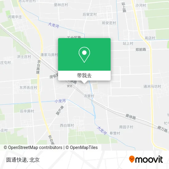 圆通快递地图
