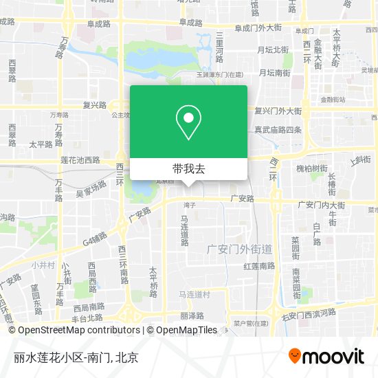 丽水莲花小区-南门地图