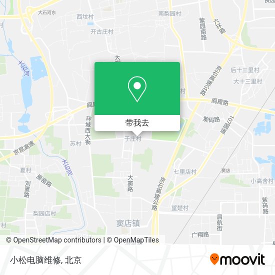 小松电脑维修地图