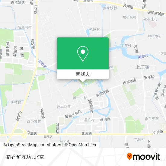 稻香鲜花坊地图