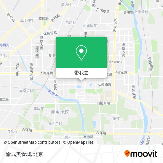 渝成美食城地图