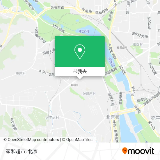 家和超市地图