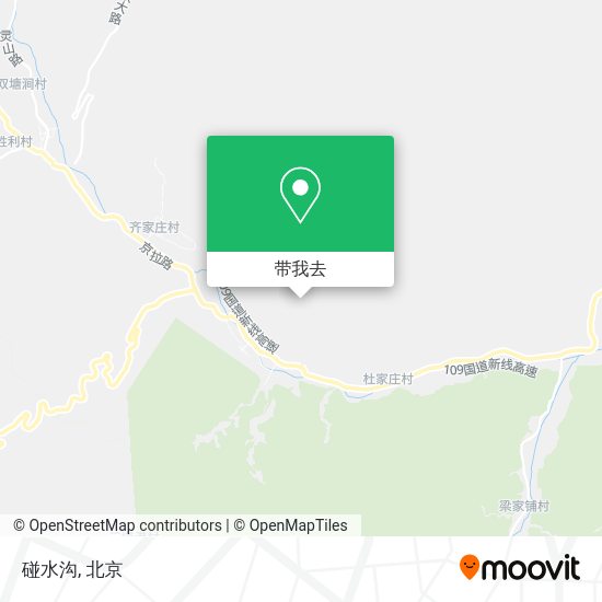 碰水沟地图
