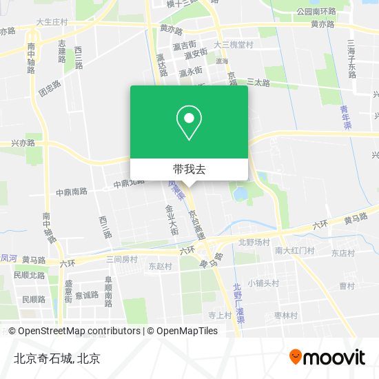 北京奇石城地图