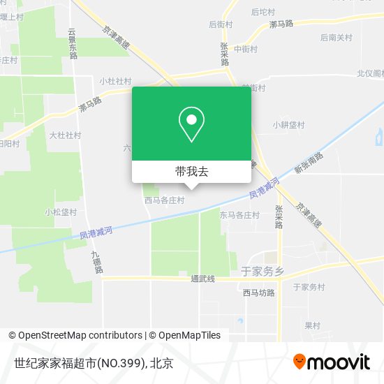 世纪家家福超市(NO.399)地图