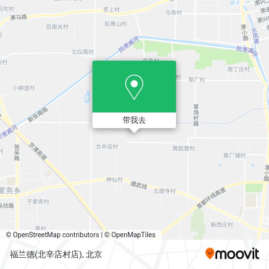 福兰德(北辛店村店)地图