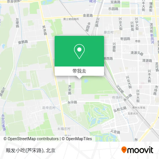 顺发小吃(芦宋路)地图