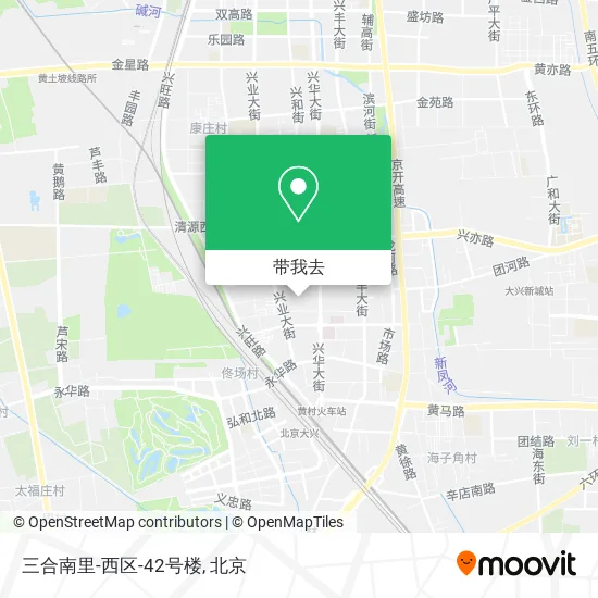 三合南里-西区-42号楼地图