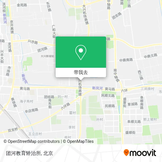 团河教育矫治所地图