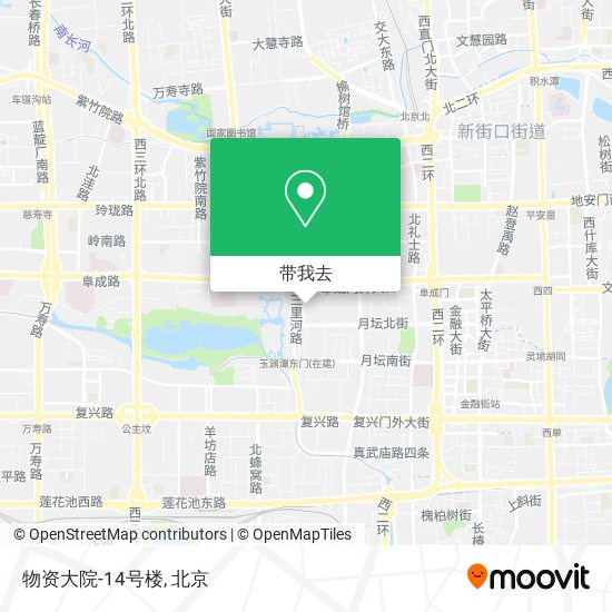 物资大院-14号楼地图