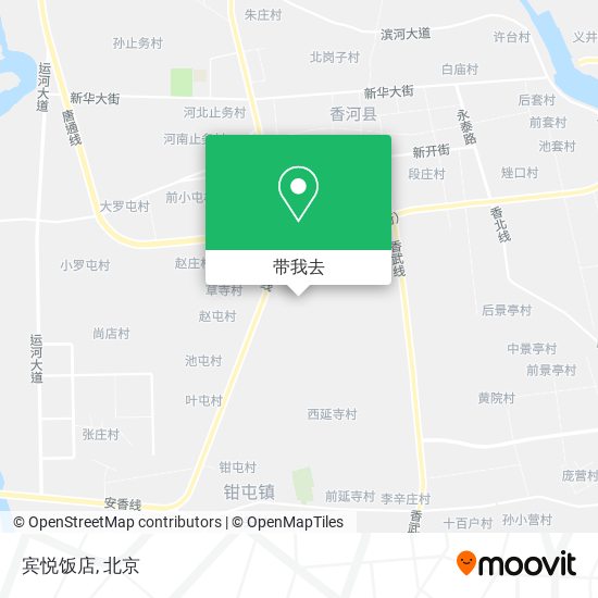宾悦饭店地图