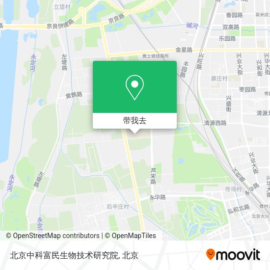 北京中科富民生物技术研究院地图