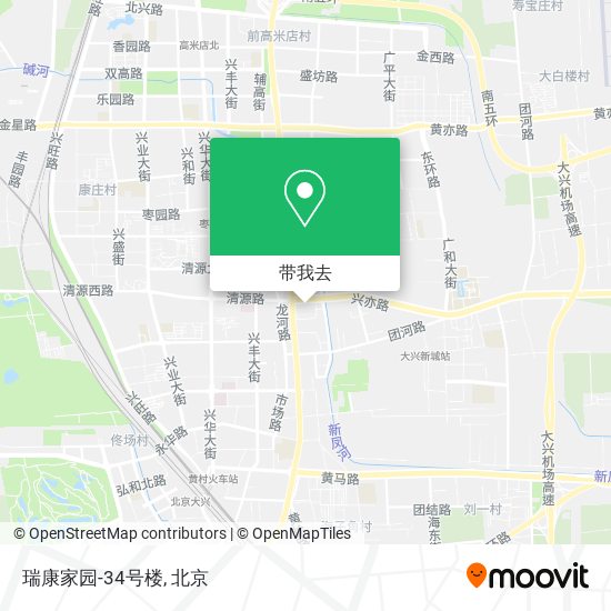 瑞康家园-34号楼地图