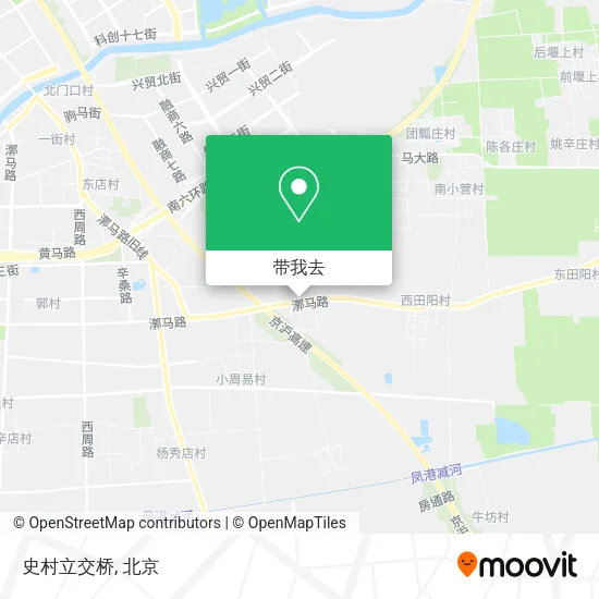 史村立交桥地图