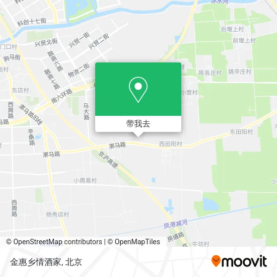 金惠乡情酒家地图