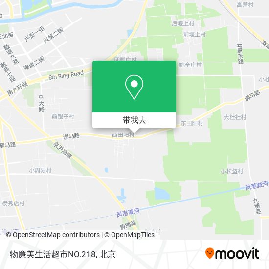 物廉美生活超市NO.218地图
