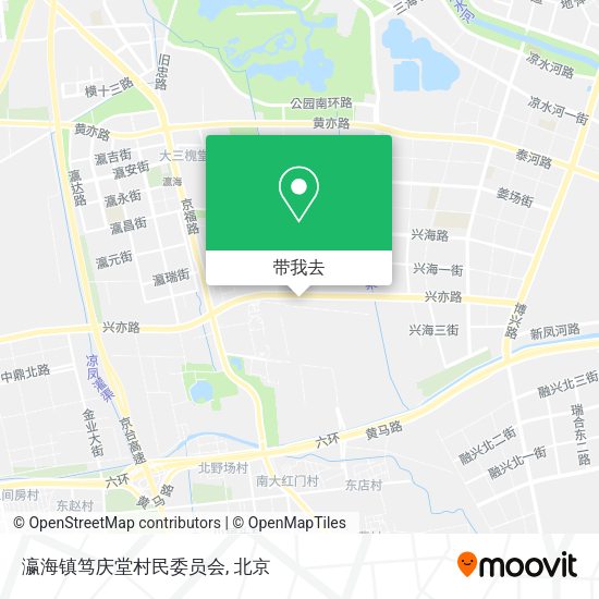 瀛海镇笃庆堂村民委员会地图