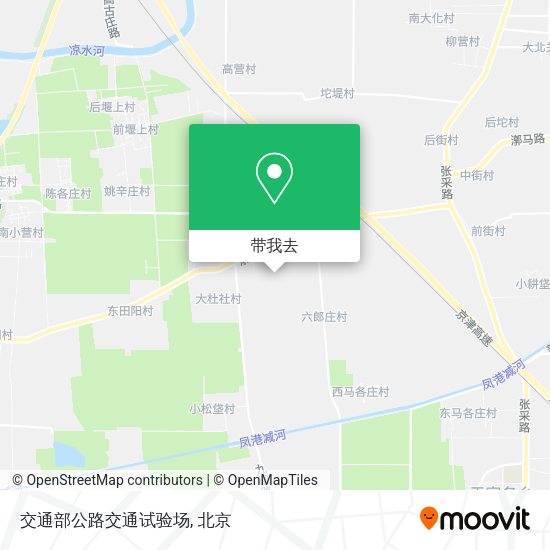 交通部公路交通试验场地图