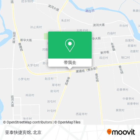 亚泰快捷宾馆地图