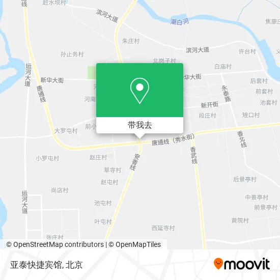 亚泰快捷宾馆地图