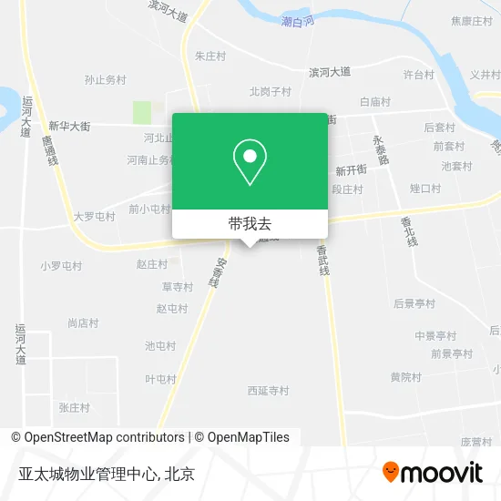 亚太城物业管理中心地图