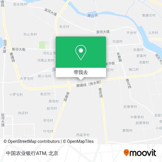 中国农业银行ATM地图