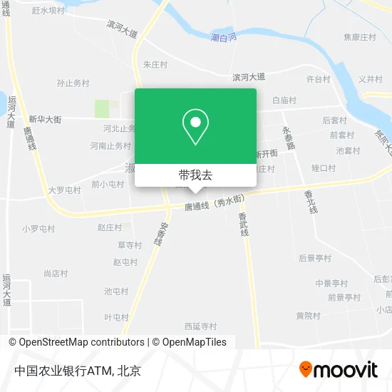 中国农业银行ATM地图