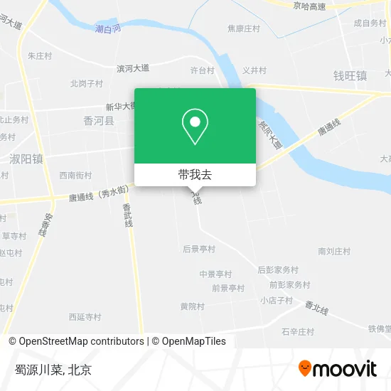 蜀源川菜地图