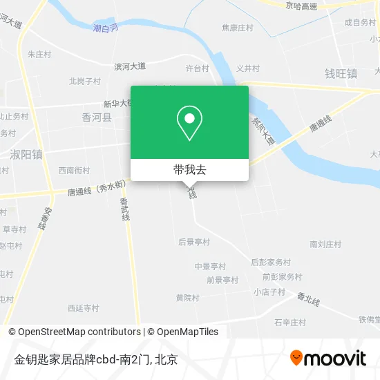 金钥匙家居品牌cbd-南2门地图