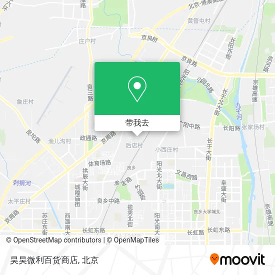 昊昊微利百货商店地图