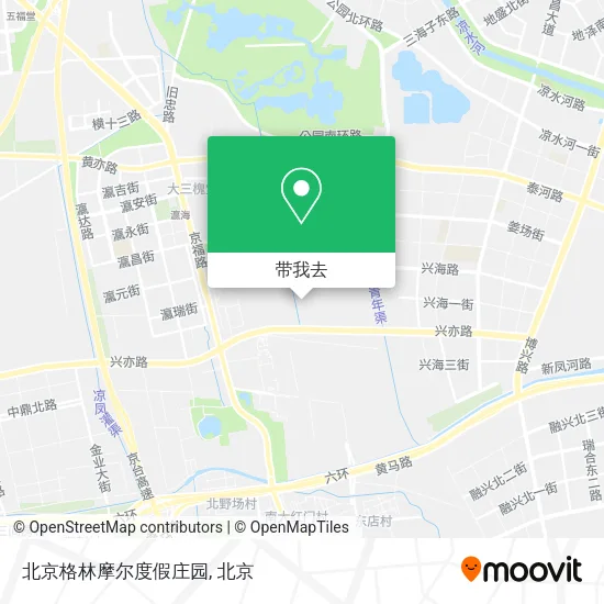 北京格林摩尔度假庄园地图