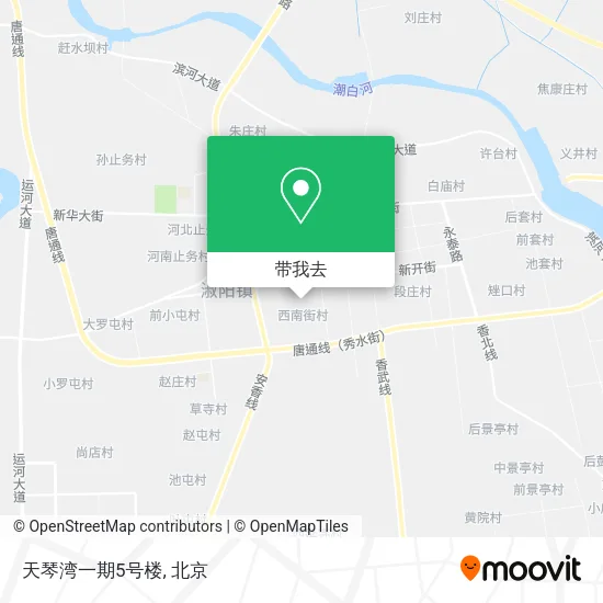 天琴湾一期5号楼地图