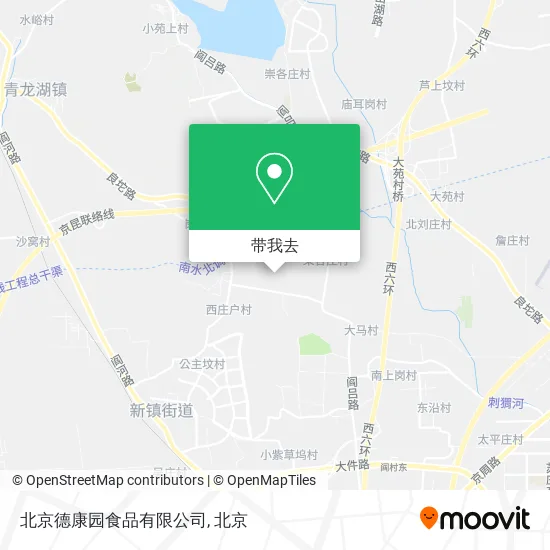 北京德康园食品有限公司地图