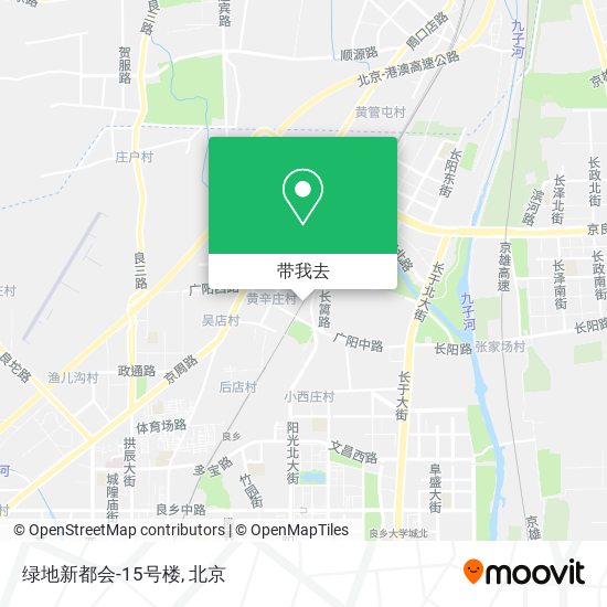 绿地新都会-15号楼地图