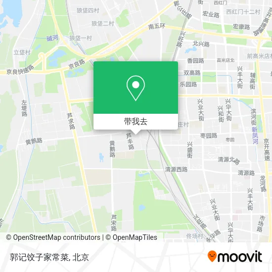 郭记饺子家常菜地图