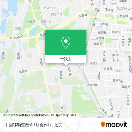 中国移动壹叁玖1店合作厅地图
