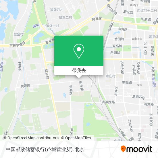 中国邮政储蓄银行(芦城营业所)地图