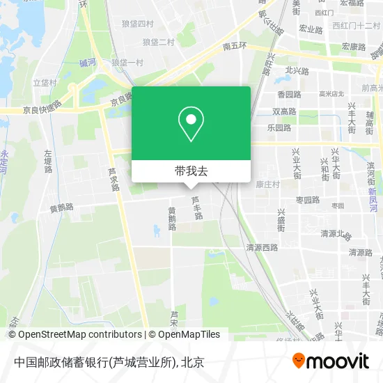 中国邮政储蓄银行(芦城营业所)地图